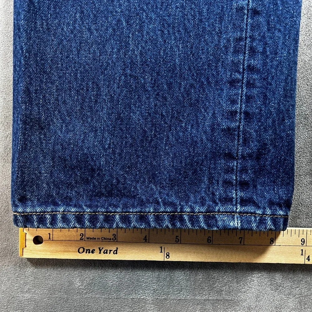 Levis 501 Original‎ Fit Mens Jeans 30x32 Blue Denim Button Fly Straight Leg